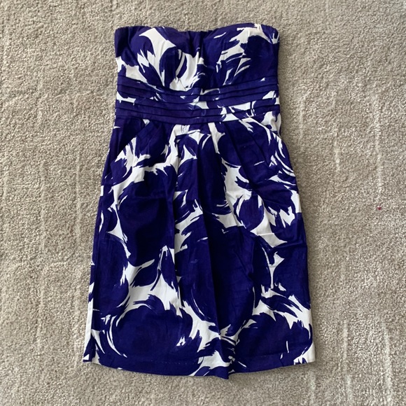 Snap brand strapless short sundress - Picture 1 of 3